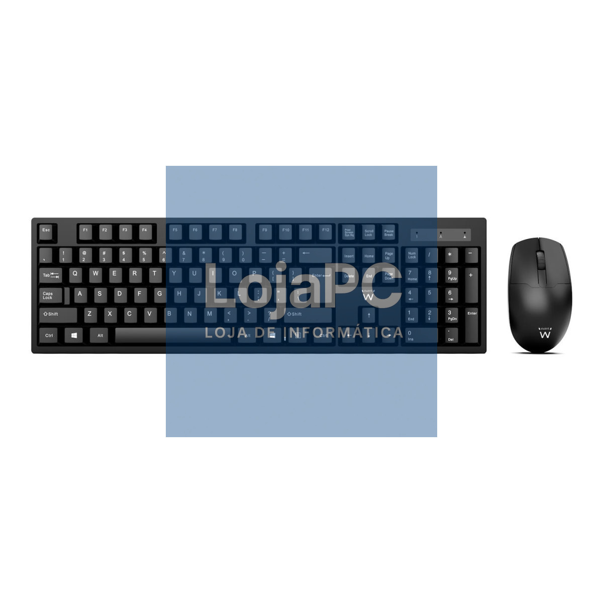 EWENT Teclado e Rato Wireless 1000DPI - PT layout