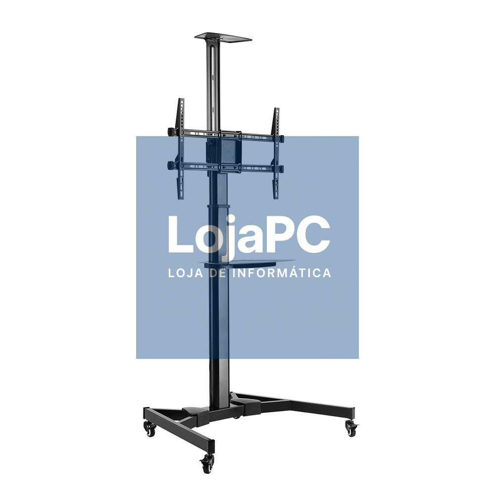 EWENT Suporte Móvel para TV, 37 - 70", com suporte para camara, Max VESA 600x400