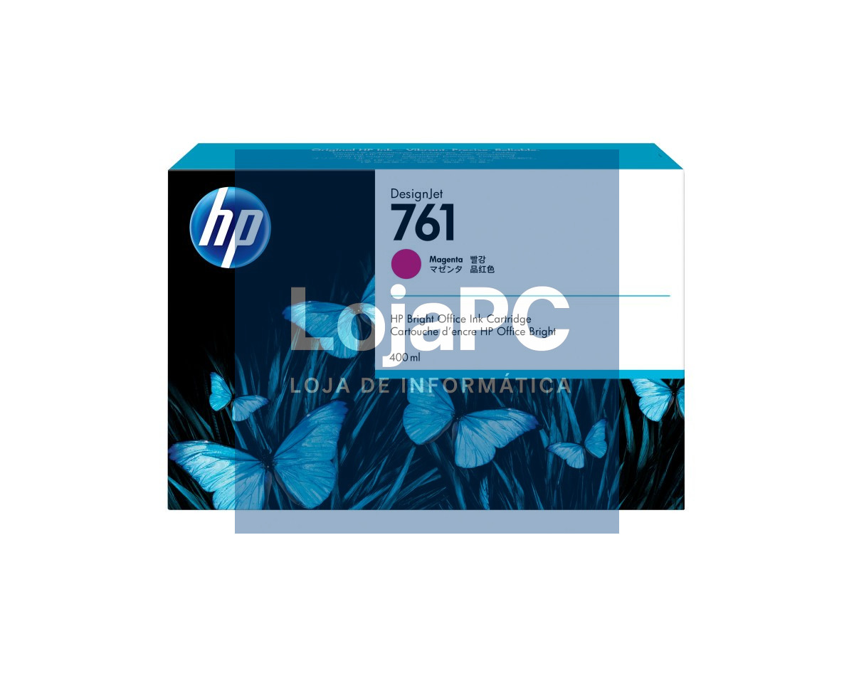 HP 761 original Ink cartridge CM993A magenta 400ml