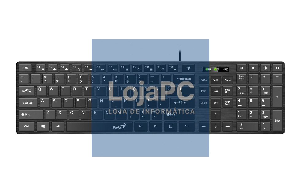 Genius Teclado KB-126 Black USB