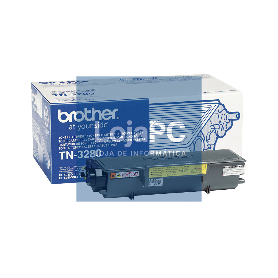 BROTHER TN3280 Toner 3.000 pages for DCP-8085DN HL-5340D 5350DN 5350DNLT 5370DW 5380DN  MFC-8880DN 8890DW