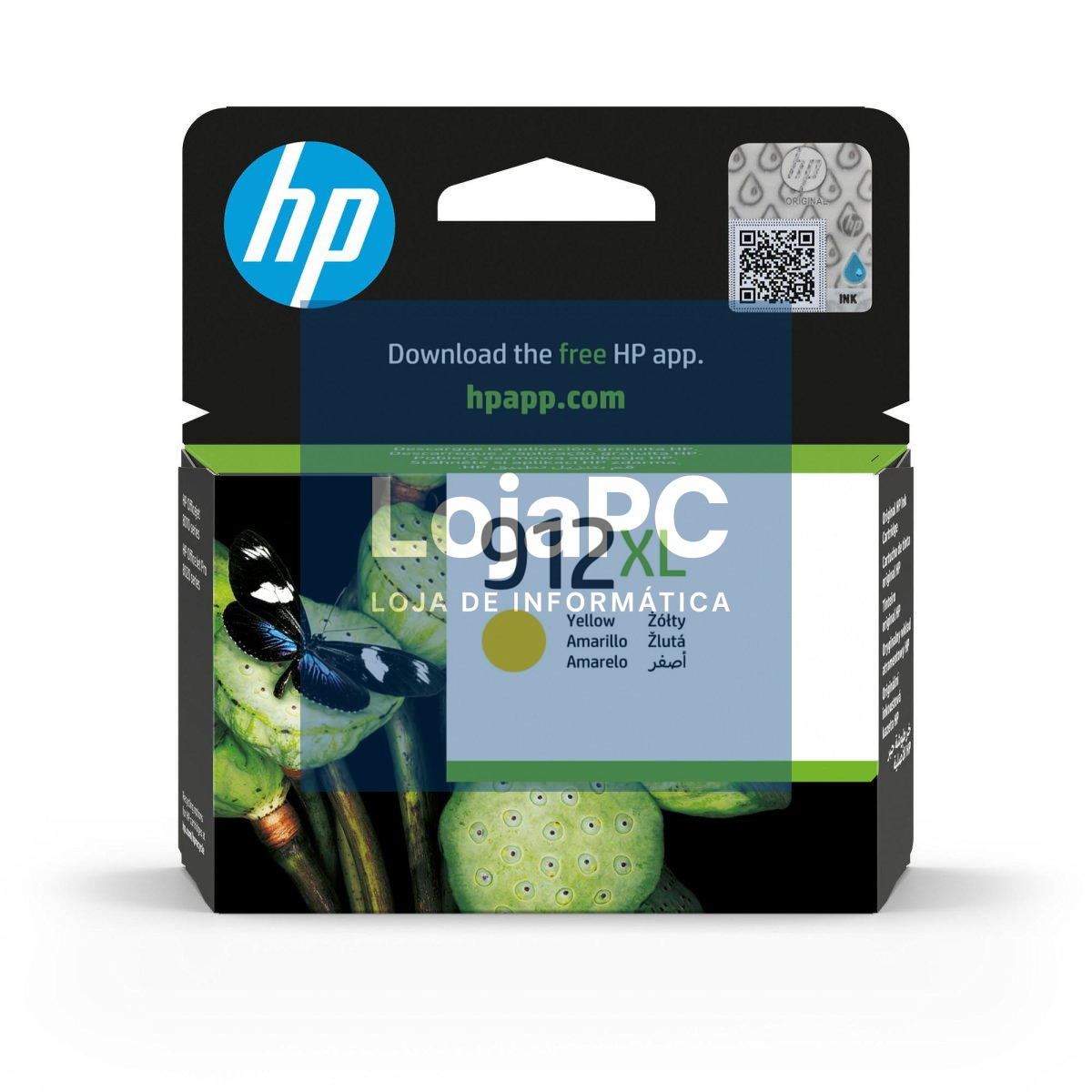 HP 912XL High Yield Yellow Original Ink Cartridge