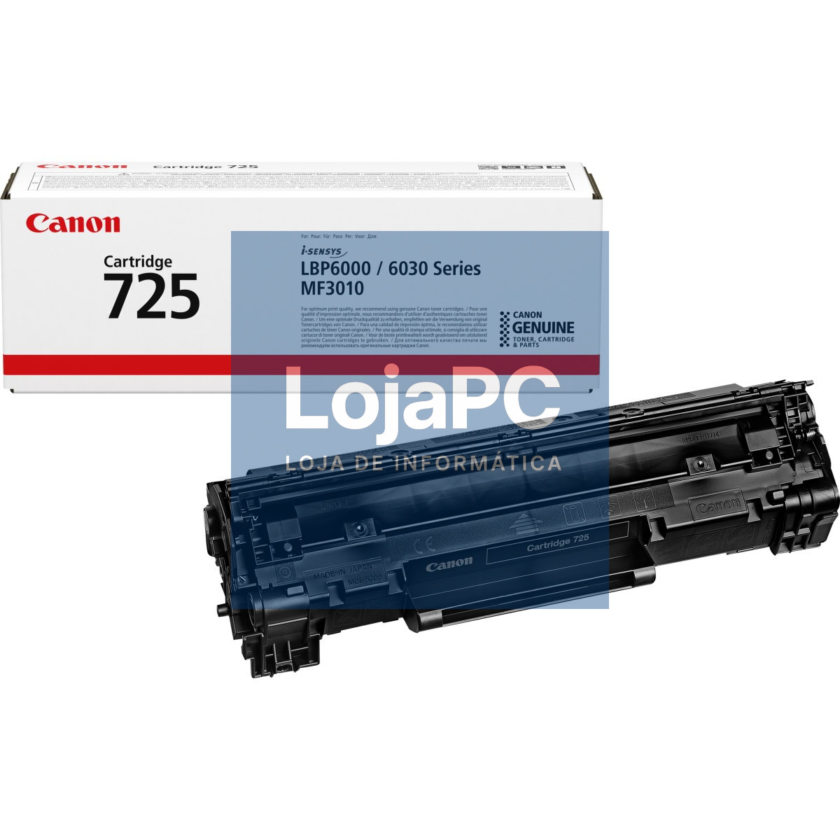 CANON CRG-725 toner cartridge black standard capacity 1.600 pages 1-pack