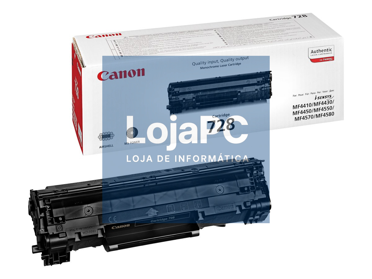 CANON CRG-728 toner cartridge black standard capacity 2.100pages 1-pack