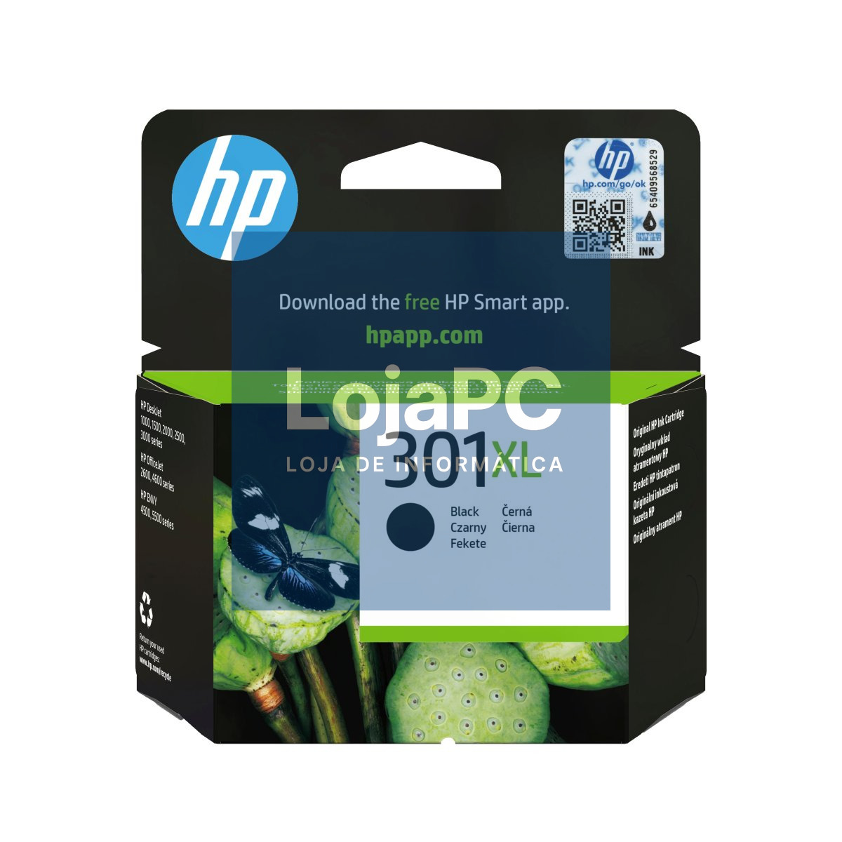 HP 301XL Black Ink Cartridge