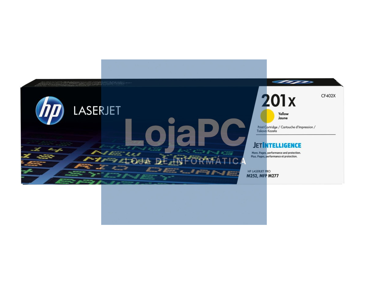 HP 201X High Capacity Yellow Original LaserJet Toner Cartridge (CF402X)