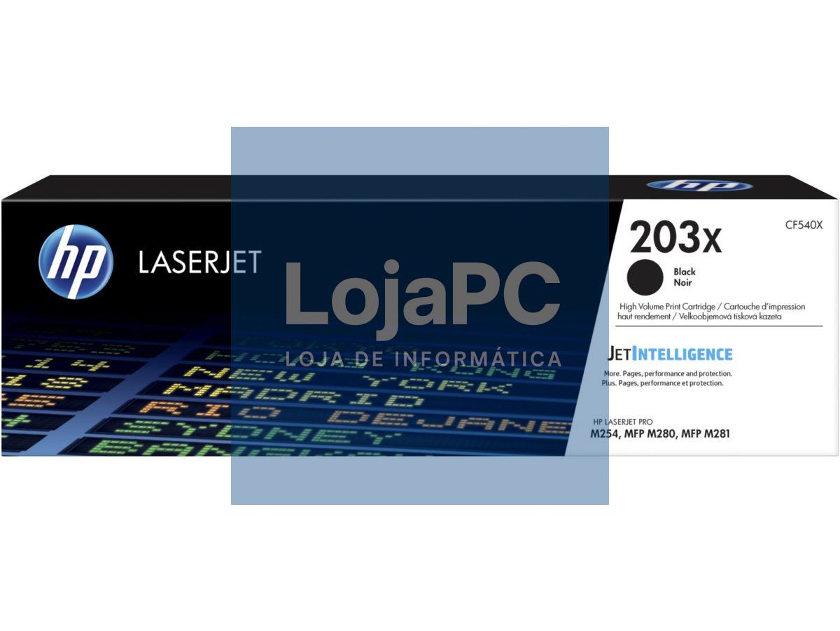 HP 203X High Yield Black Original LaserJet Toner Cartridge