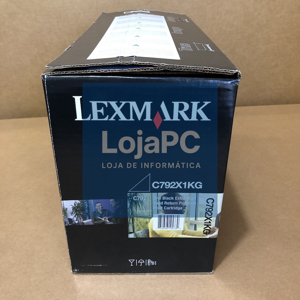 LEXMARK C792 toner black standard capacity 20.000 pages 1-pack return program