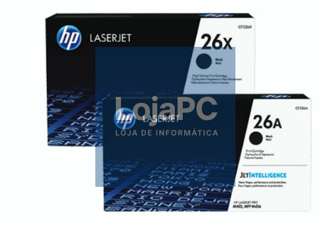 HP 26A Black Original LaserJet Toner Cartridge (CF226A)