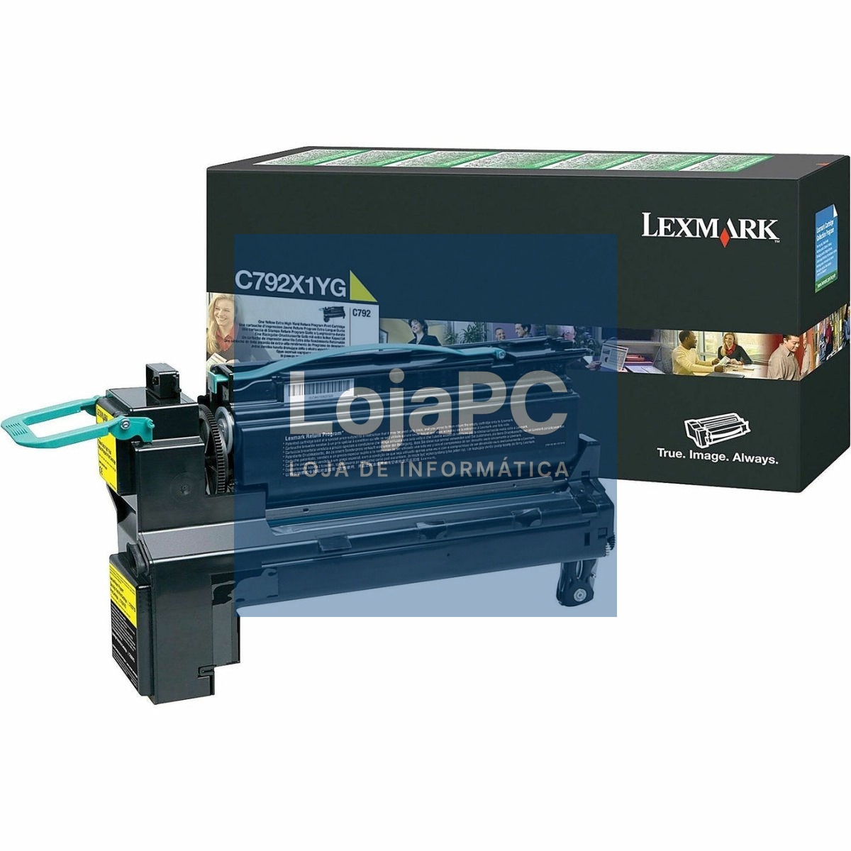 LEXMARK C792 toner yellow standard capacity 20.000 pages 1-pack return program