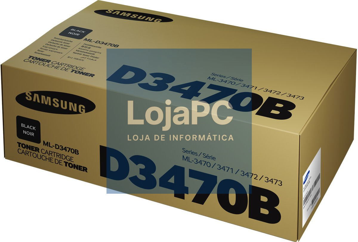 HP ML-D3470B High Yield Black Toner Cartridge