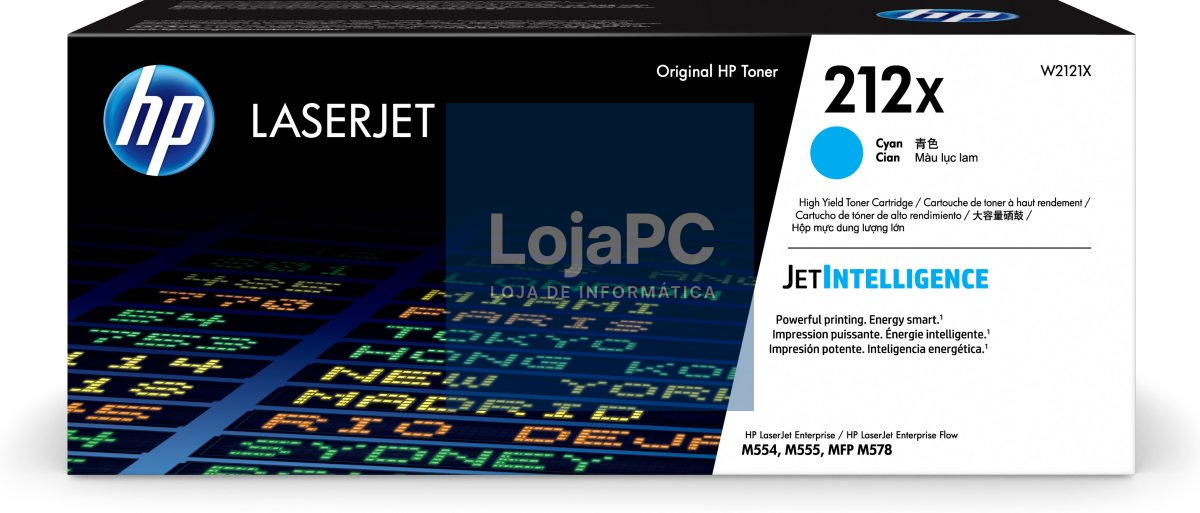 HP 212X High Yield Cyan Original LaserJet Toner Cartridge