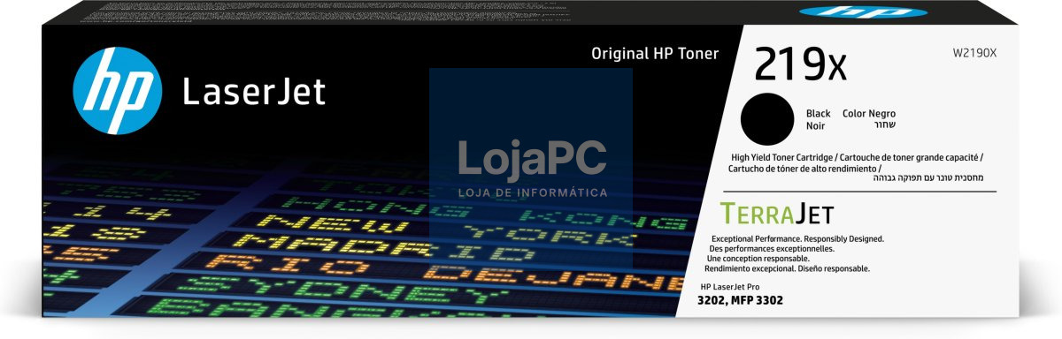 HP 219X High Yield Black Original LaserJet Toner Cartridge