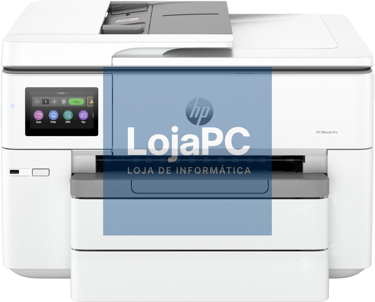 HP OfficeJet Pro 9730e WF AiO Printer “Opte por HP+ > Oferta de 1 ano adicional de Garantia + 6 meses de instant Ink. EXCLUSIVIDADE de Consumíveis HP Originais”