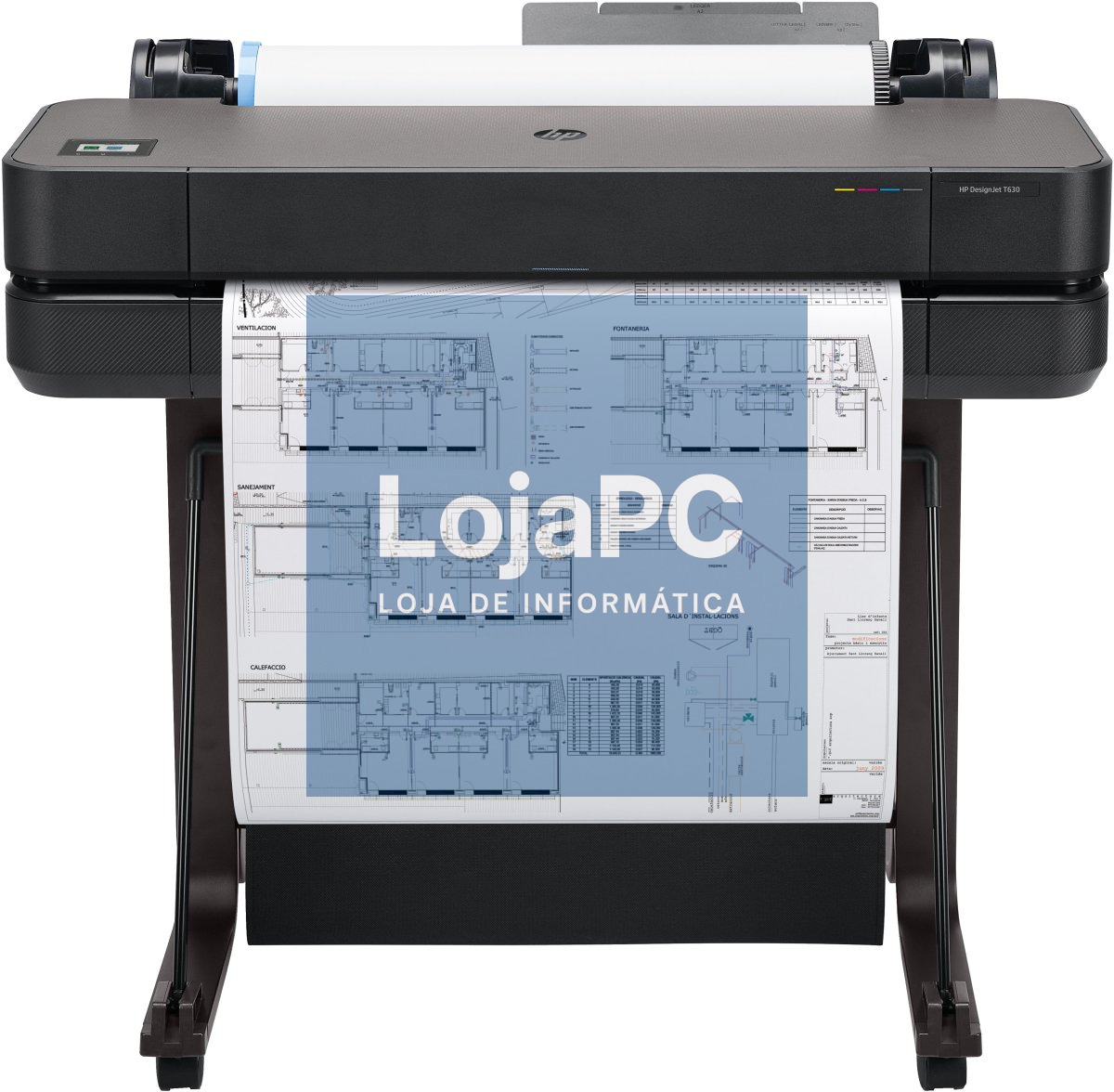 HP DesignJet T630 24-in Printer