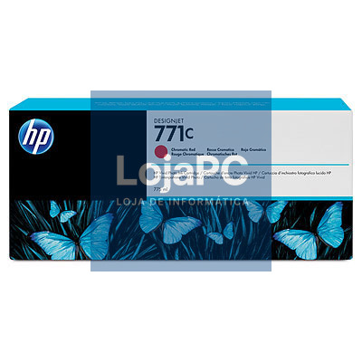 HP 771C 775-ml Chromatic Red Designjet Ink Cartridge
