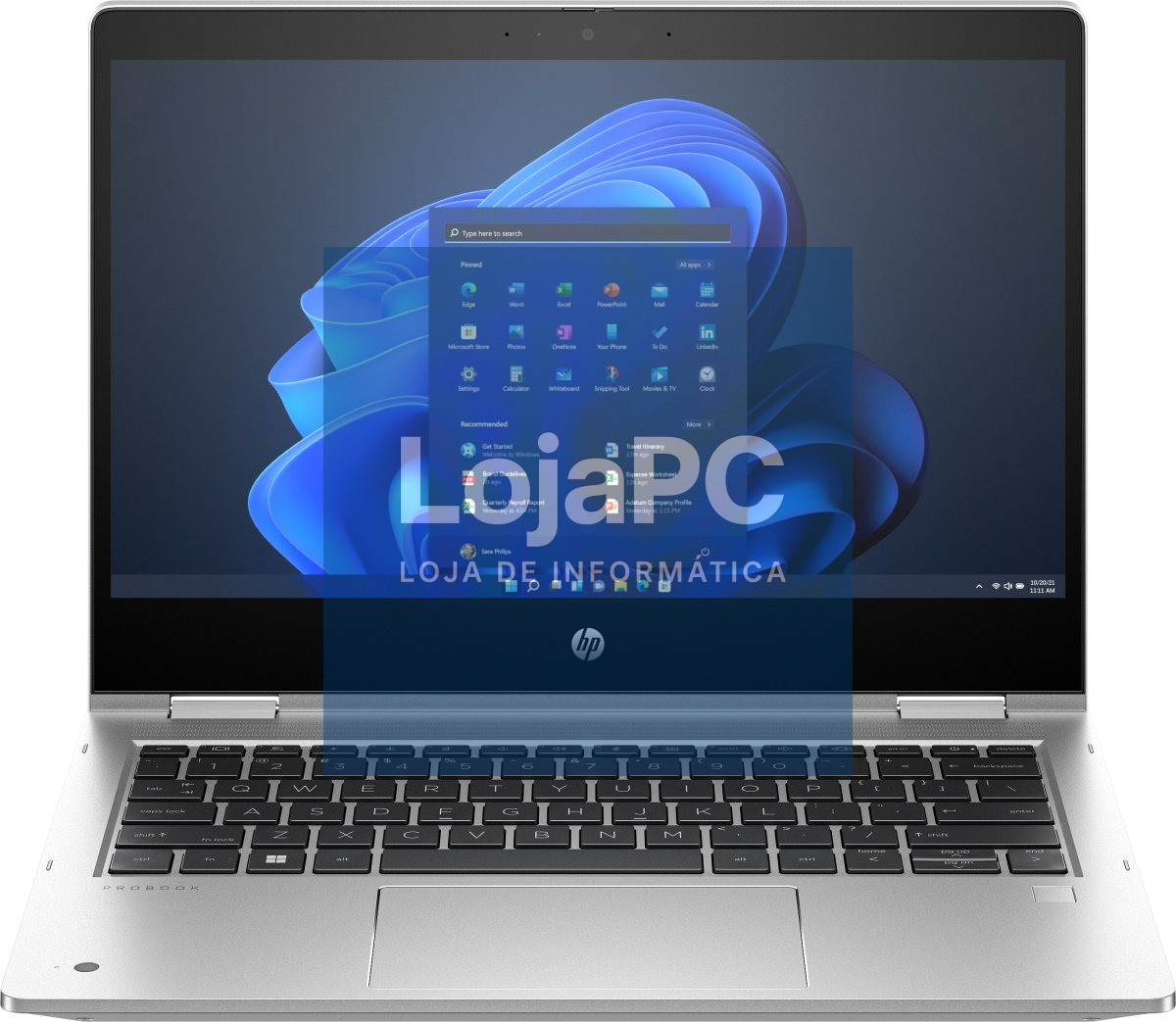 HP Pro x360 435 G10 - AMD R3-7330U, 8GB DDR4, 256GB SSD, 13.3" FHD BV LED UWVA TS, UMA, Windows 11 Pro 64