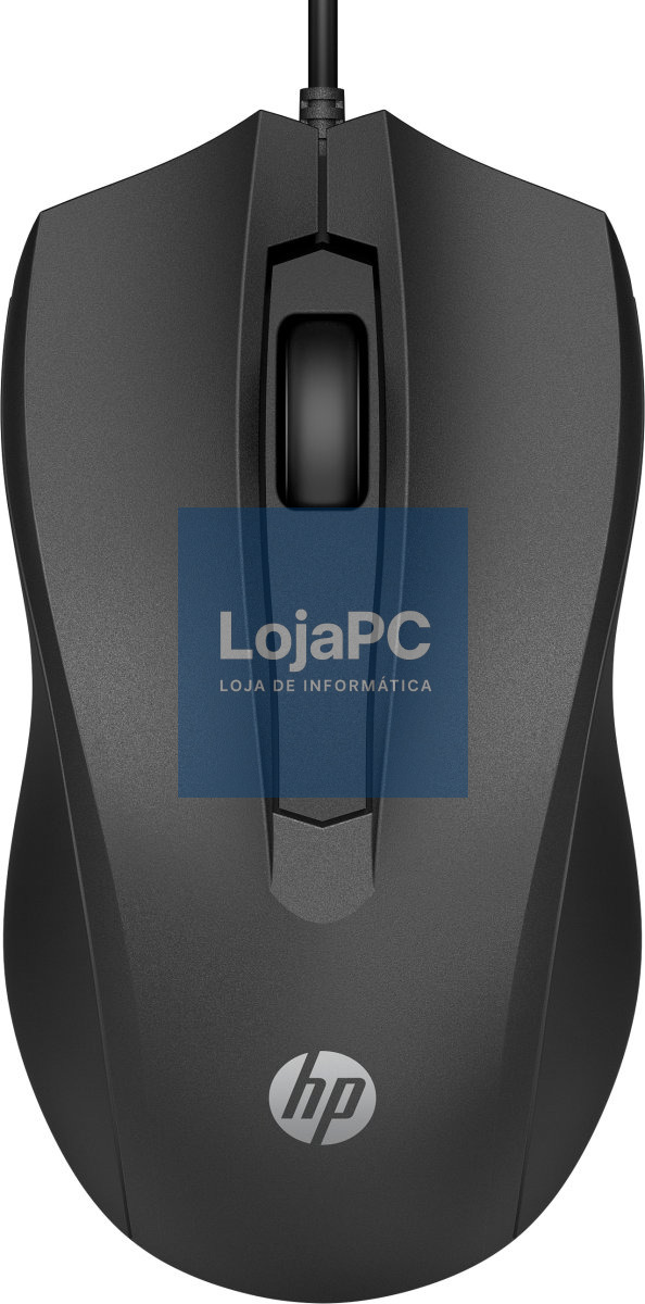 HP Wired Mouse 100 Black