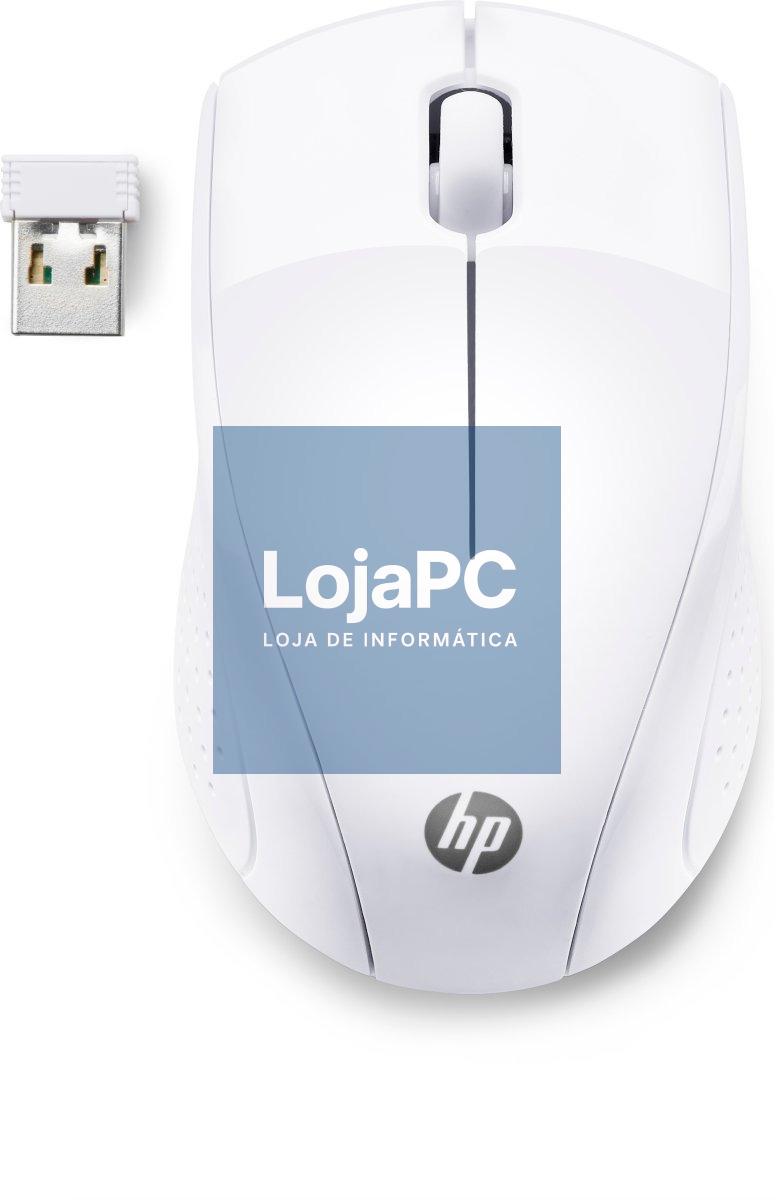 HP Rato Wireless 220 - Branco Neve