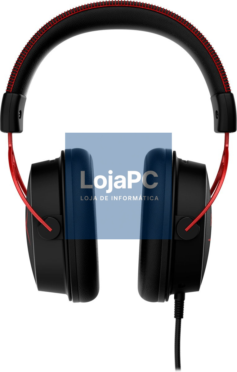 HP HyperX Cloud Alpha Red HX-HSCA-RD/EM > (PN anterior HX-HSCA-RD/EM)