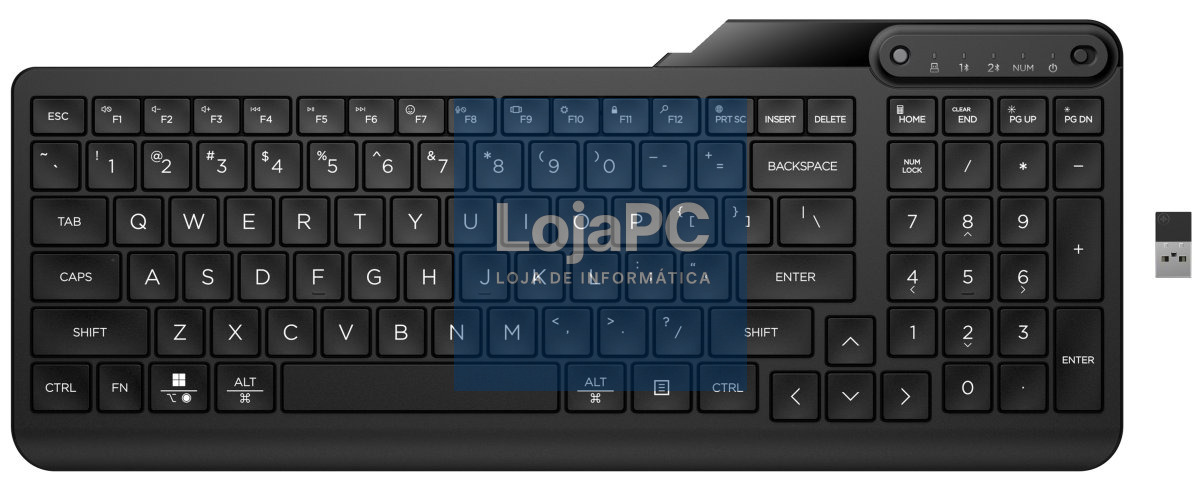 HP Teclado Dual-Mode sem Fios HP 475