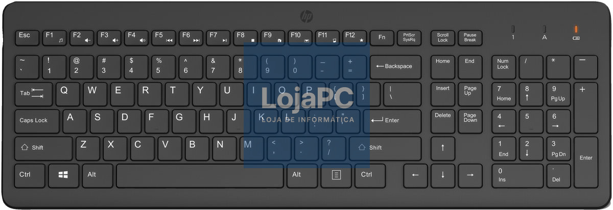 HP Teclado HP 225 Sem Fios