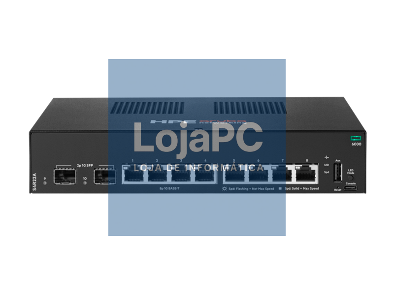 HPE Aruba Aruba Networking CX 6000 8p 10M/100M/1G 2p SFP 1G Switch