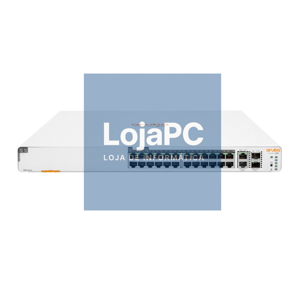 HPE Aruba Aruba Instant On 1960 24G 20p Class4 4p Class6 PoE 2XGT 2SFP+ 370W Switch