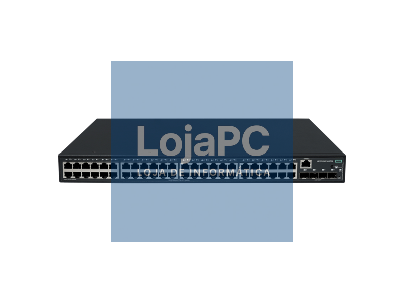 HPE Aruba HPE Networking CW 2050 48p 10/100/1000BASE-T PoE+ 4p SFP 1G/2.5G 410W Switch EU en
