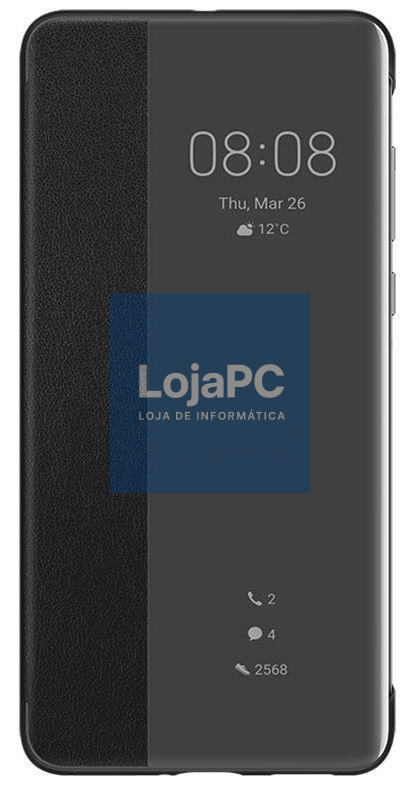 HUAWEI P40 Capa Smart Flip View Preta