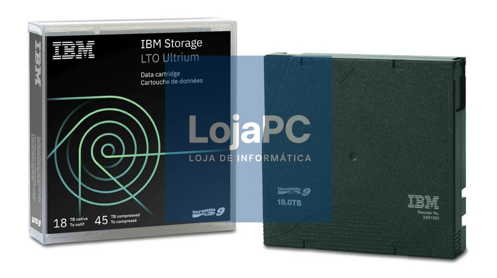 IBM DC IBM Ultrium LTO-9 (BaFe) 18TB/45TB