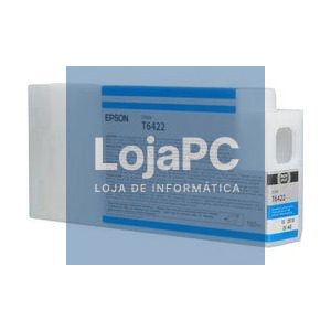 Tinteiro EPSON T6422 Ciano 150ml - Stylus Pro 7700/7890/7900/9700/9890/9900
