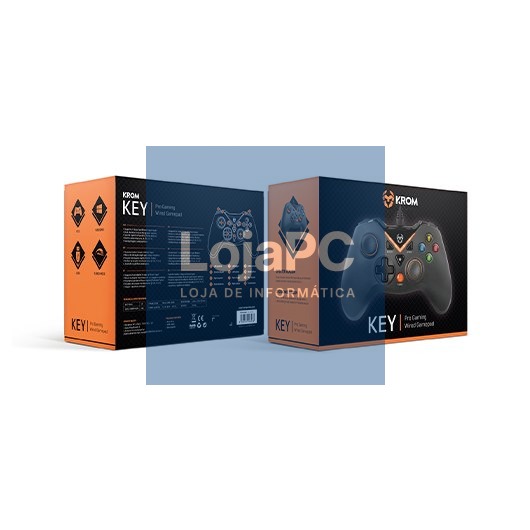 Krom Gamepad Gaming KEY PC/PS3