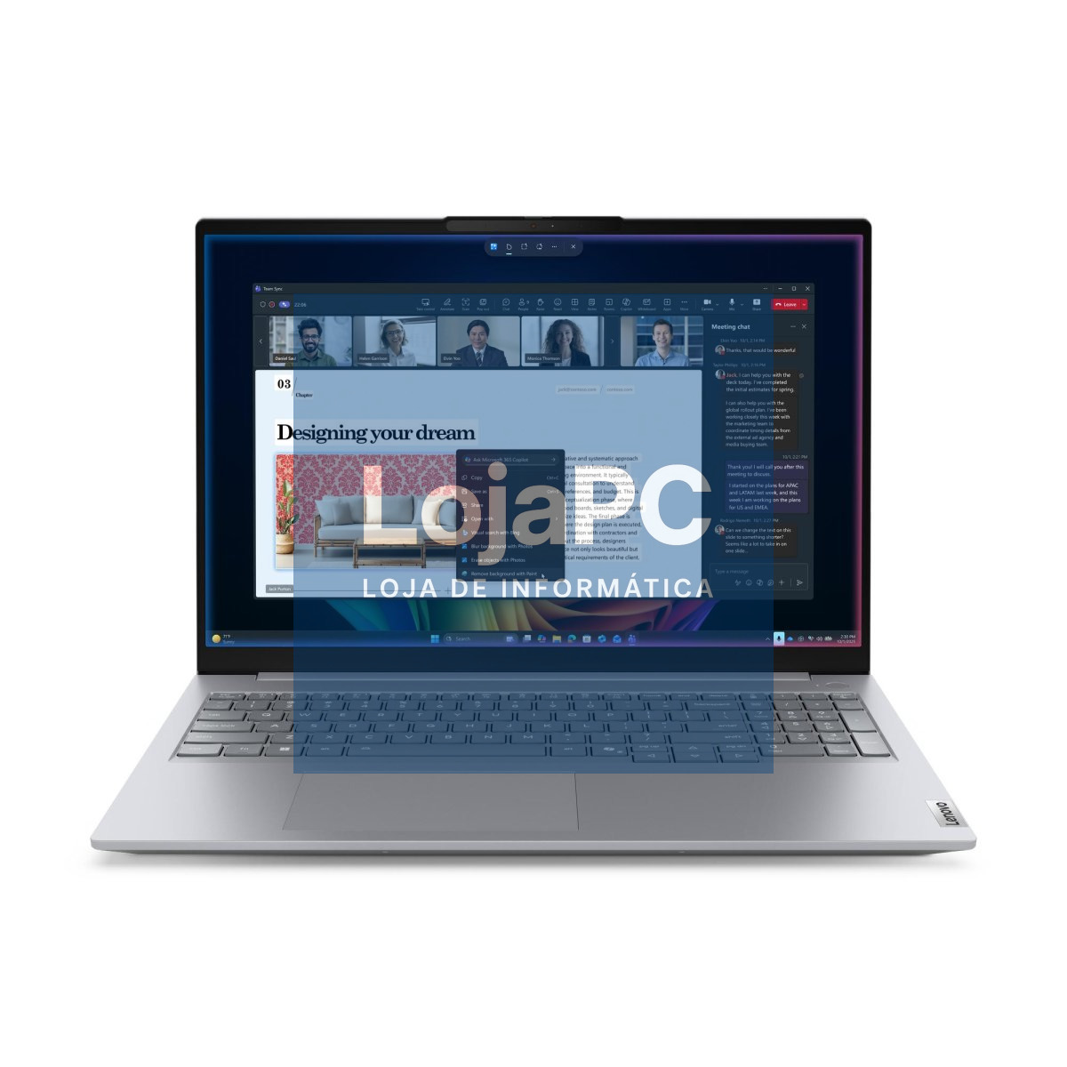 Lenovo ThinkBook 16 Gen 9 - Intel® Core™ Ultra 7 355, 16" WUXGA Non-Touch, W11Pro, 32.0GB, 1x512GB SSD, BT 5.4,Wi-Fi 7 2x2 BE, 100/1000M Ethernet, FPR, 65W, Luna Grey