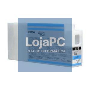 Tinteiro EPSON T6425 Ciano Claro 150ml - Stylus Pro 7700/7890/7900/9700/9890/9900
