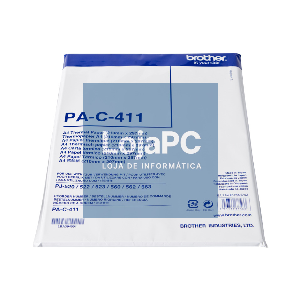 BROTHER PA-C-411 A4 100 sheets for pocketjet