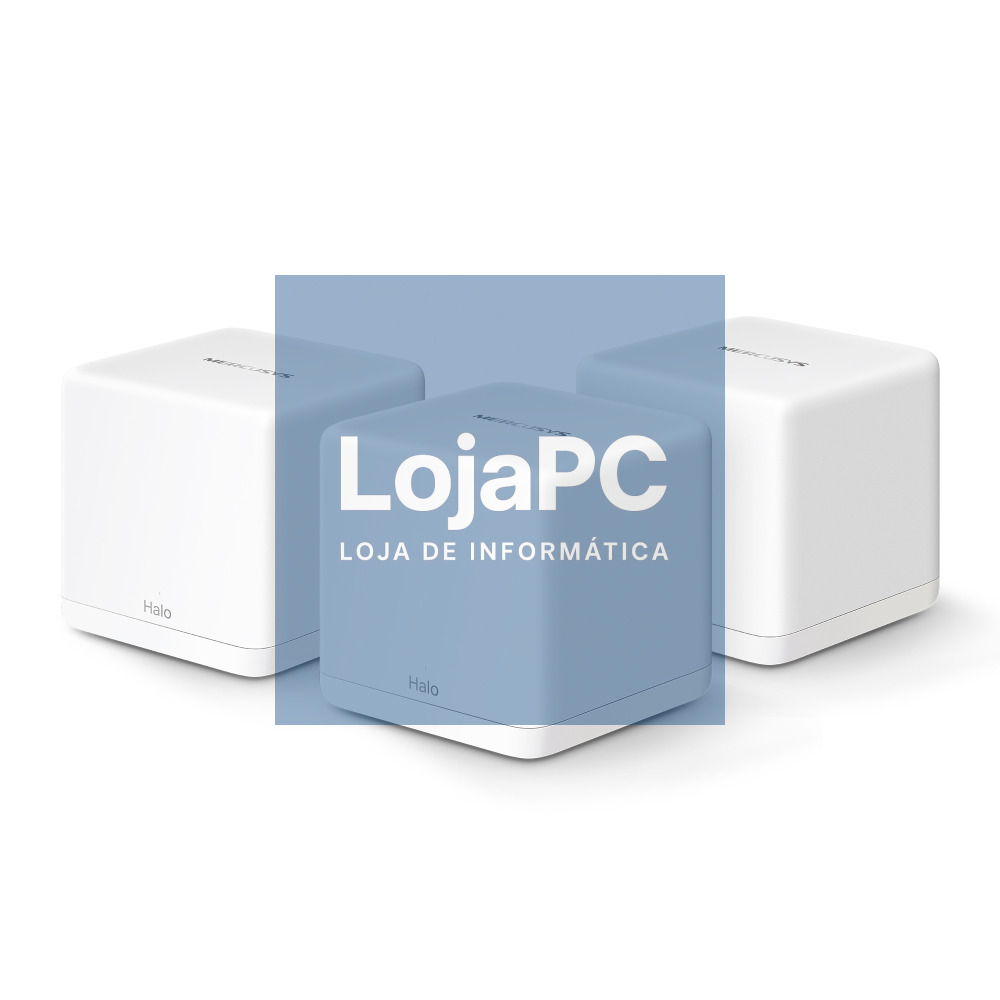 Mercusys AX1500 Whole Home Mesh Wi-Fi 6 System - 3-pack: 1× Halo H60XR + 2× Halo H60XS