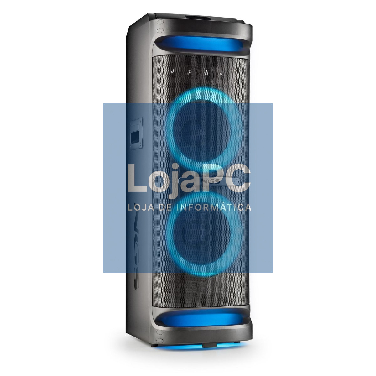 NGS Coluna 4000W Double 10" Woofer Speaker USB/BT(TWS)/Aux in