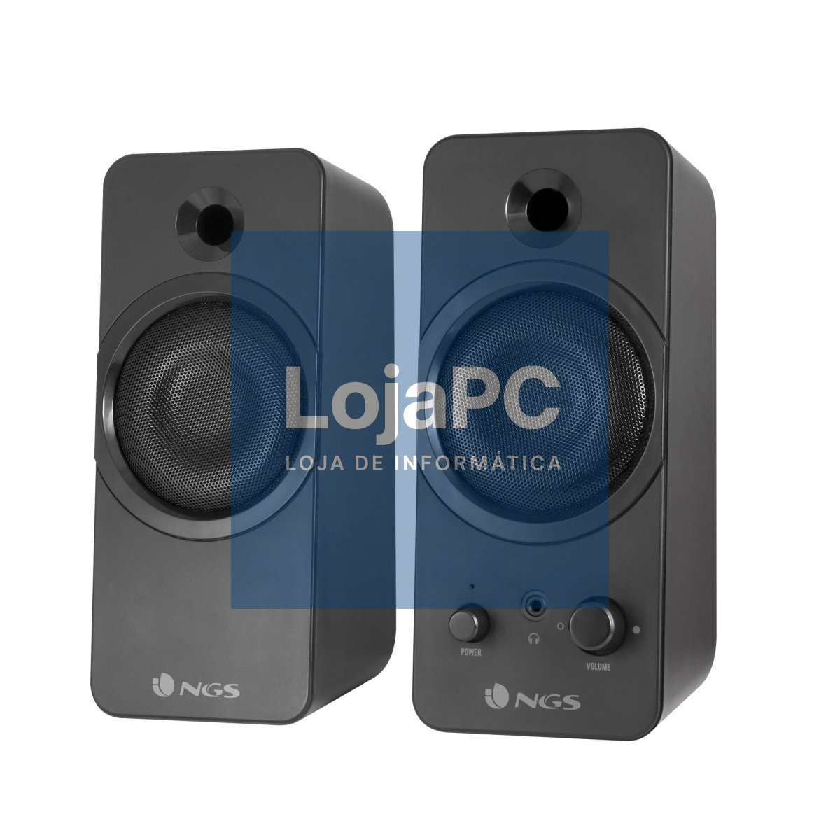 NGS Colunas Gaming 2.0 20W ligação USB, Super Bass