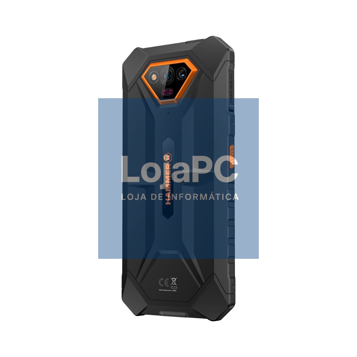 MOVIL SMARTPHONE HAMMER IRON V 6+6/64GB ORANGE