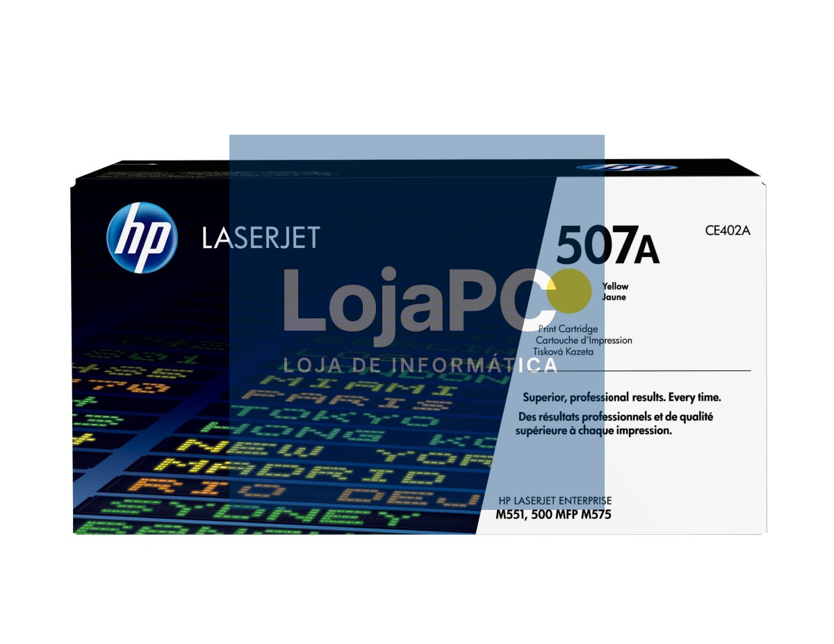 HP 507A original Toner cartridge CE402A yellow standard capacity 6.000 pages 1-pack