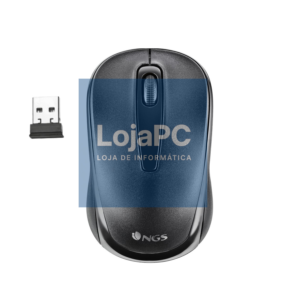 NGS Wireless Optical Mouse Nano Receiver - 1200 DPI -2.4GhZ