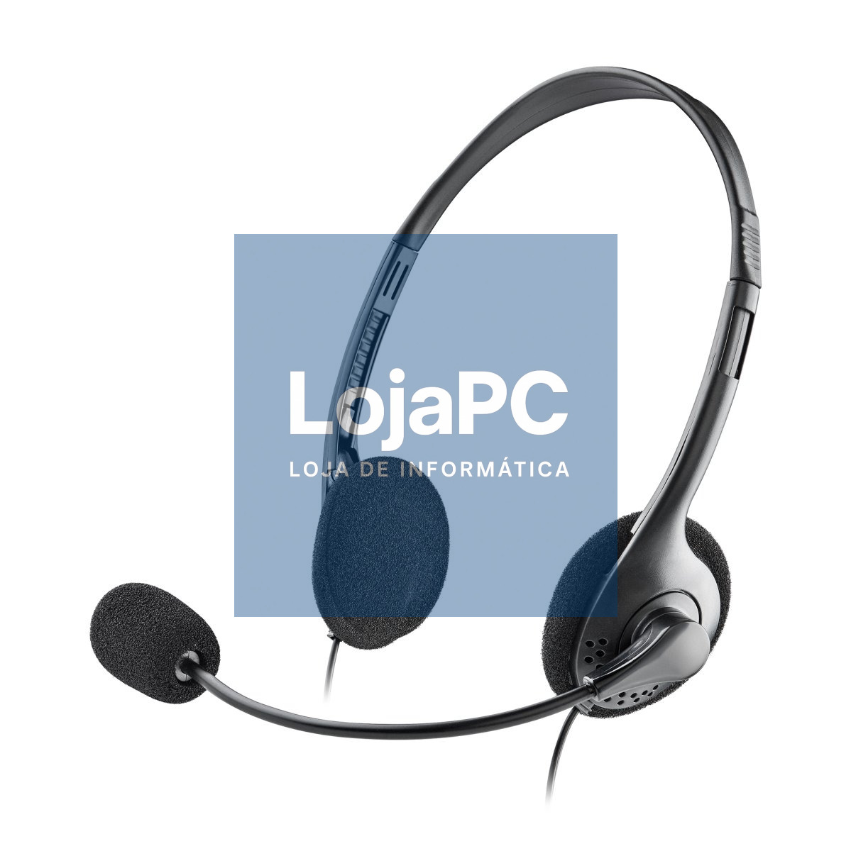 NGS Auscultador com controlo de volume tomada de 3.5 MM para adaptador duplo