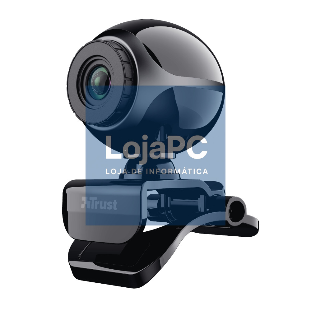 TRUST Exis Webcam Black/Silver
