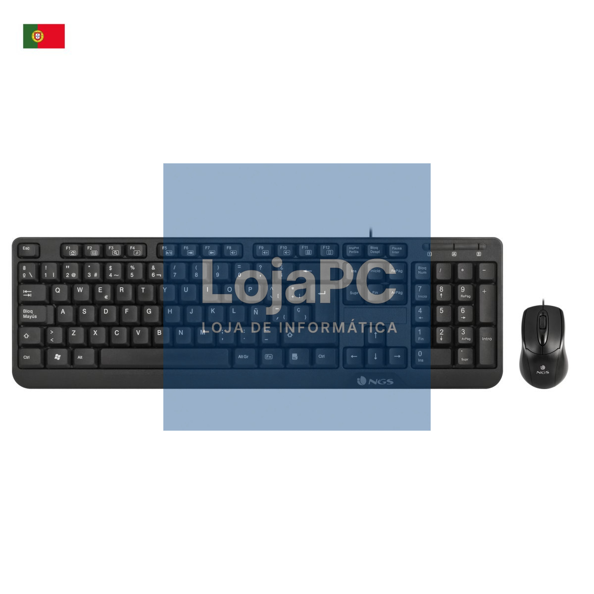 NGS COCOAKIT - Multimedia Wired Desktop Kit Portuguese