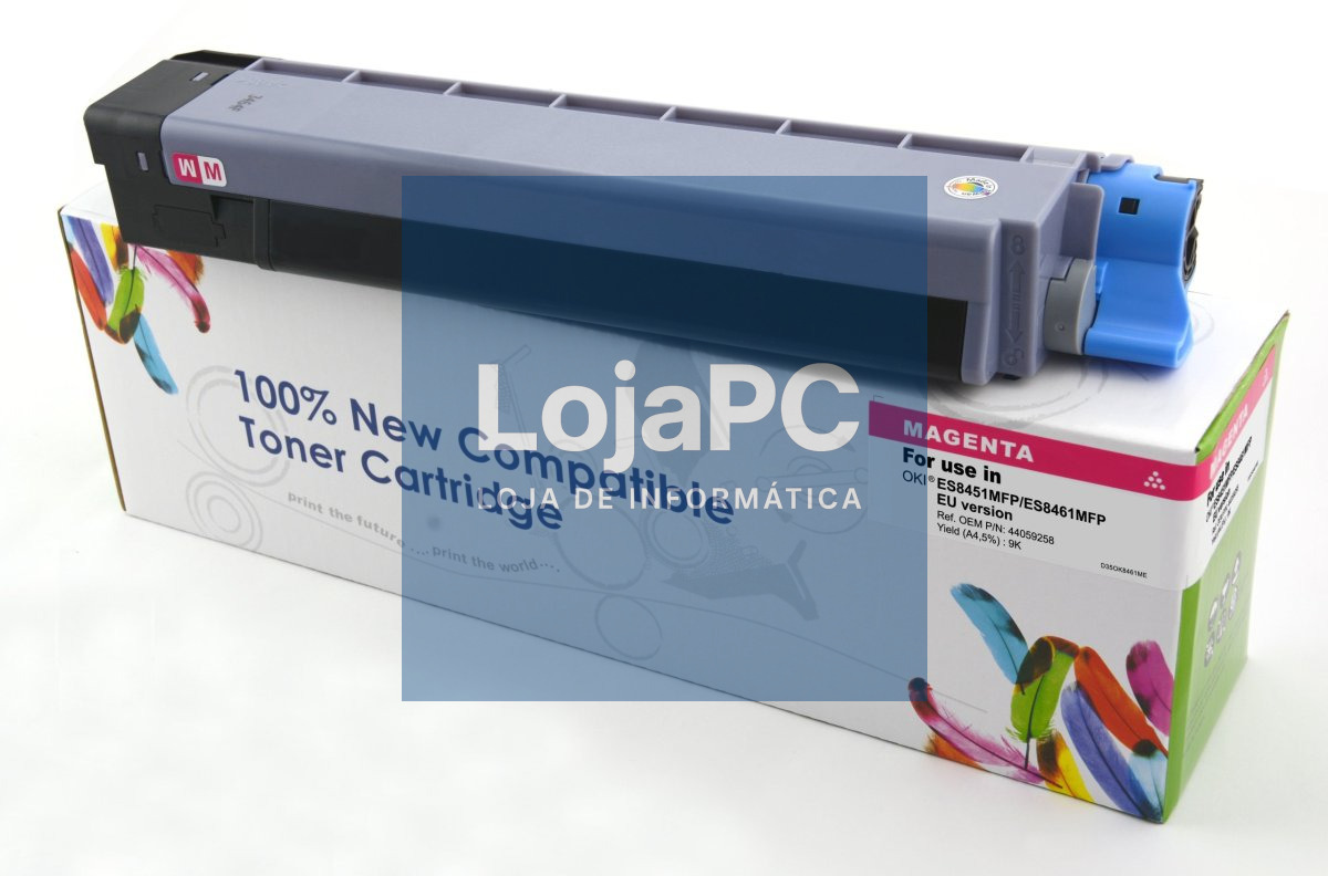 Toner OKI Magenta 9k - ES8451/ES8461 MFP