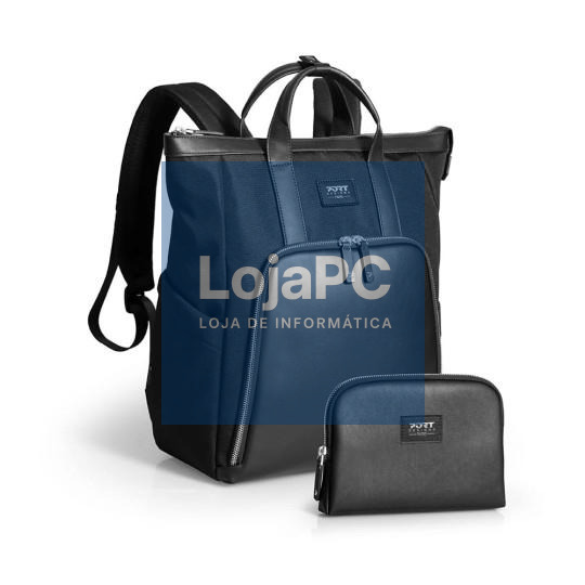 Port Designs Mochila Muse BP BK 16'' ECO with pouch