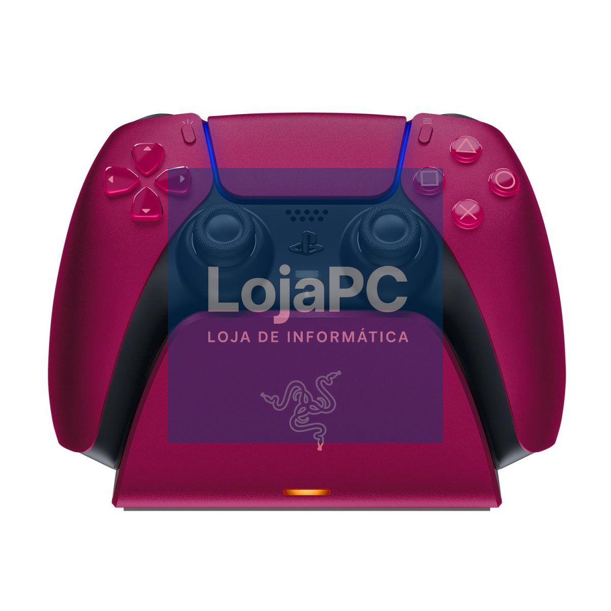 Razer Universal Quick Charging Stand for PlayStation 5 - Cosmic Red
