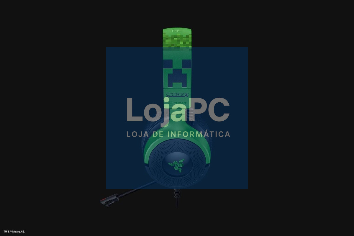 Razer Auscultadores Kraken V4 X - Minecraft Ed.