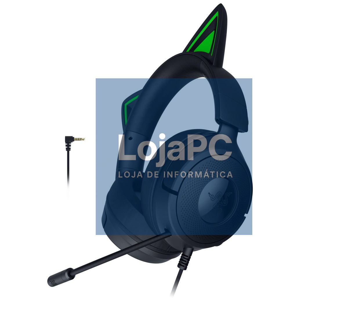 Razer Auscultadores Kraken Kitty V3 X - Black
